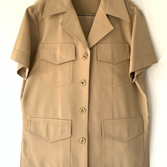 Vintage Other - VTG 60s RETRO 2 pc SAFARI SUIT 4 pocket TAN KHAKI